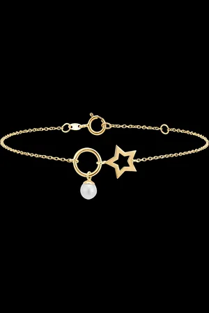 Edenly Overvloed armband - Ster - 18 karaat en parel