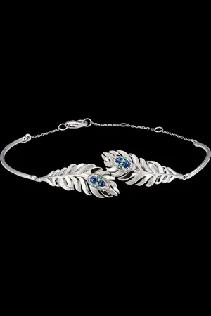 Edenly Armband Panache - Signature - 9 karaat met synthetische saffie