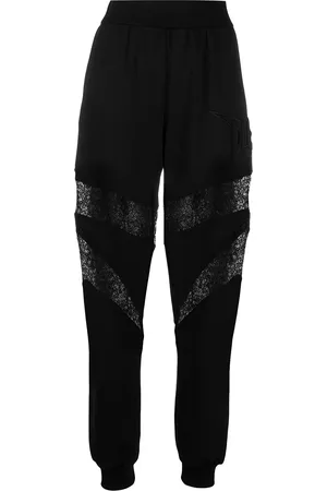 Philipp Plein Joggingbroek met kanten vlak