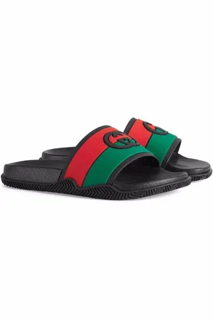 Gucci slippers zwart sale