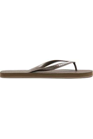 Dsquared2 Teenslippers met logoprint