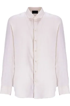 Emporio Armani Overhemd met contrasterende afwerking