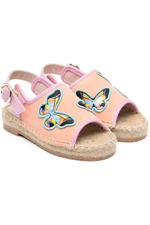 SOPHIA WEBSTER Sandalen met geborduurde vlinder