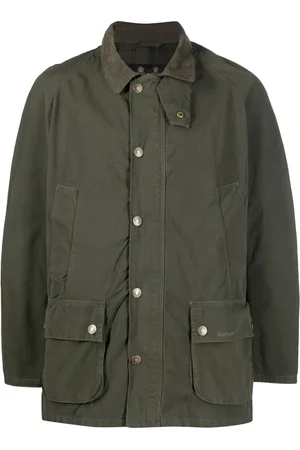 Barbour Shirtjack met brede kraag