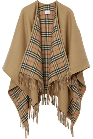 Burberry Geruite cape