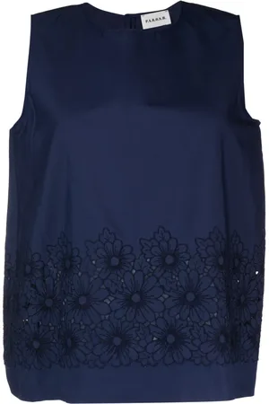 P.A.R.O.S.H. Top met uitgesneden detail