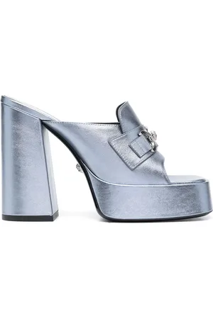 VERSACE Medusa muiltjes met metallic