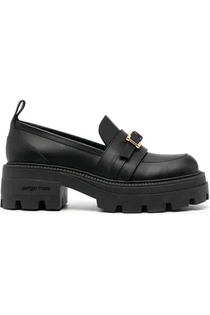 Sergio Rossi Leren loafers