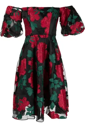 Marchesa Notte Claude midi