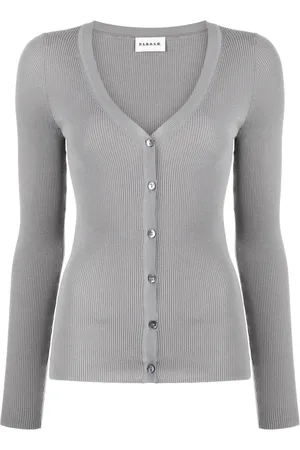 P.A.R.O.S.H. Geribbeld vest met V