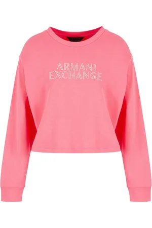 Armani Exchange Sweater verfraaid met logo