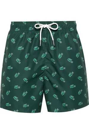 Lacoste Zwembroek met trekkoord en print