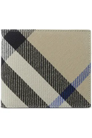Burberry Geruite portemonnee