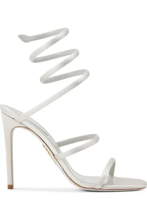 RENE CAOVILLA Cleo satijnen sandalen