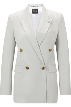 HUGO BOSS Blazer met dubbele rij knopen