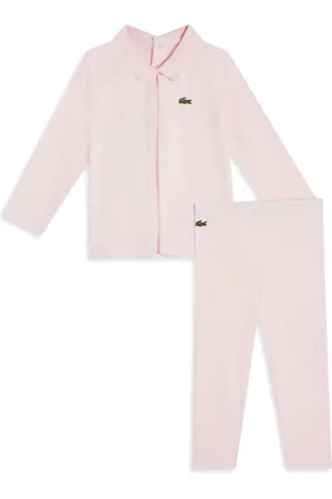 Lacoste Shirt en broek met logo