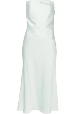 Roland Mouret Strapless crêpe midi