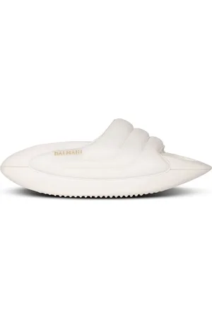 Balmain Slippers met logoprint