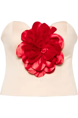 Parlor Top met bloemenpatch