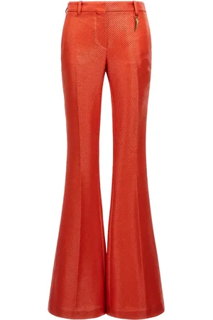 Roberto Cavalli Flared low waist broek