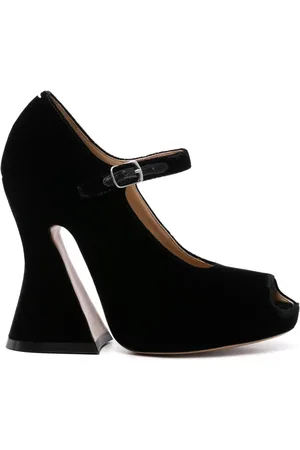 Maison Margiela 125mm sandalen met open neus