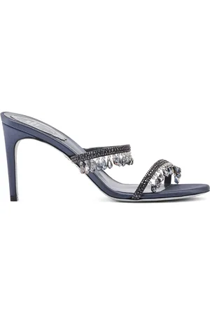 RENE CAOVILLA 100 mm Chandelier sandalen met kristallen