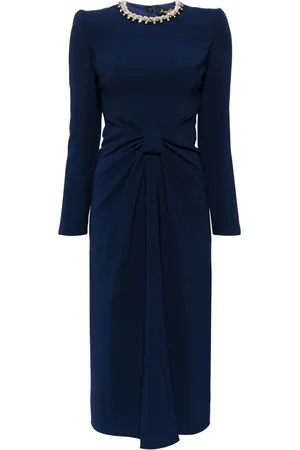 Jenny Packham Sunday gesmockte midi