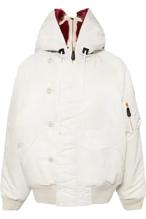DOUBLET Petal Month bomberjack met trekkoord capuchon