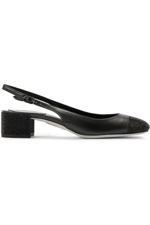 RENE CAOVILLA Kristen 40 mm slingback pumps
