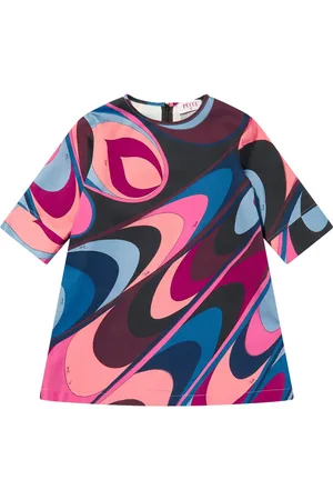 PUCCI Junior Jurk met abstracte print