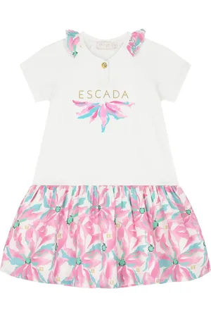 Escada Jurk met logo
