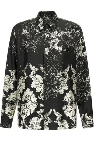 Roberto Cavalli Overhemd met brokaat