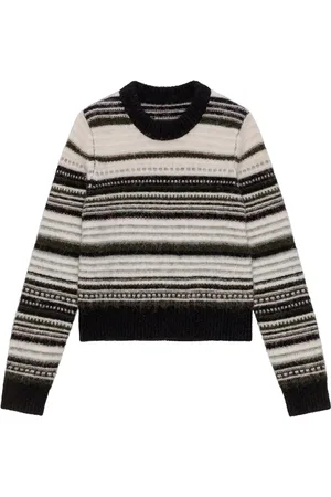 Ganni Intarsia trui met patroon