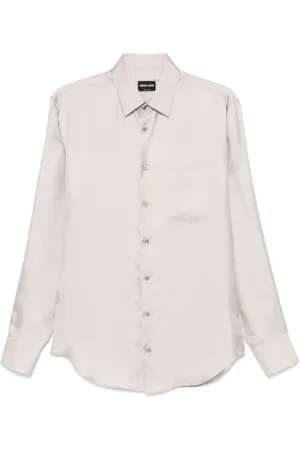 Giorgio Armani Zijden overhemd