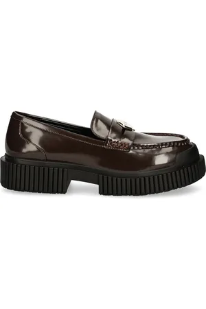 Armani Exchange Lakleren loafers