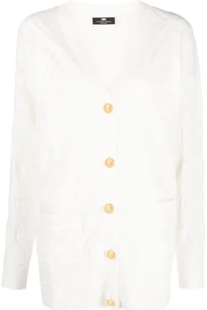 Elisabetta Franchi Vest met logo