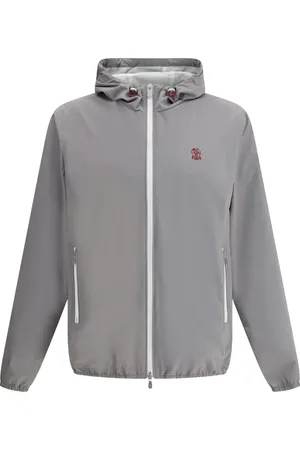 Brunello Cucinelli Windjack met capuchon