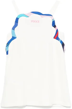 PUCCI Junior Jurk met geborduurd logo