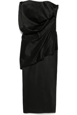 ALMAZ Gedrapeerde midi