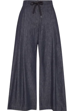 Brunello Cucinelli Jeans met wijde pijpen