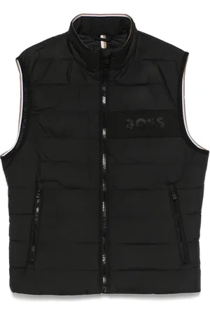 HUGO BOSS Waterafstotende bodywarmer met logo