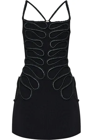 Cult Gaia Jurk met geborduurd detail