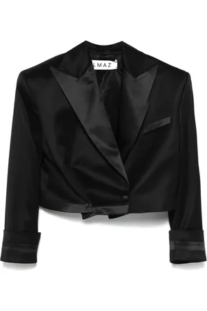ALMAZ Cropped smoking blazer