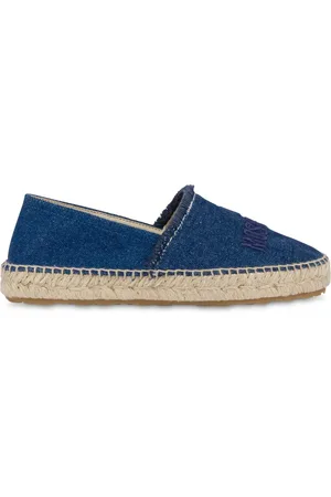 Moschino Espadrilles met geborduurd logo