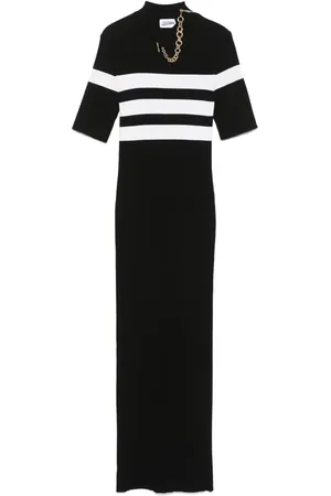 Jean Paul Gaultier Gestreepte maxi