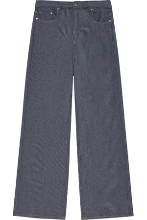 Ganni Jeans met wijde pijpen