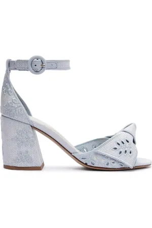 ALEXANDRE BIRMAN Maxi Clarita sandalen met borduurwerk