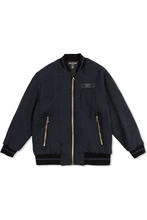 Balmain Bomberjack met monogram jacquard