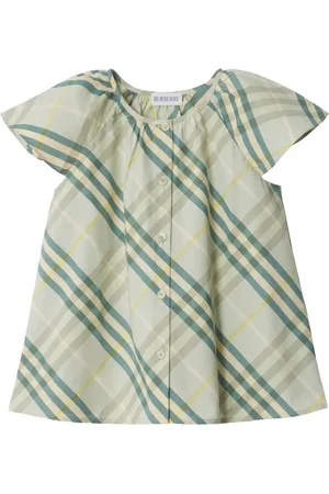 Burberry Geruit katoenen shirt