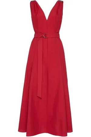 Brunello Cucinelli Popeline midi